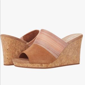 TOMS Women's Monica Rope Sole Wedge Slide